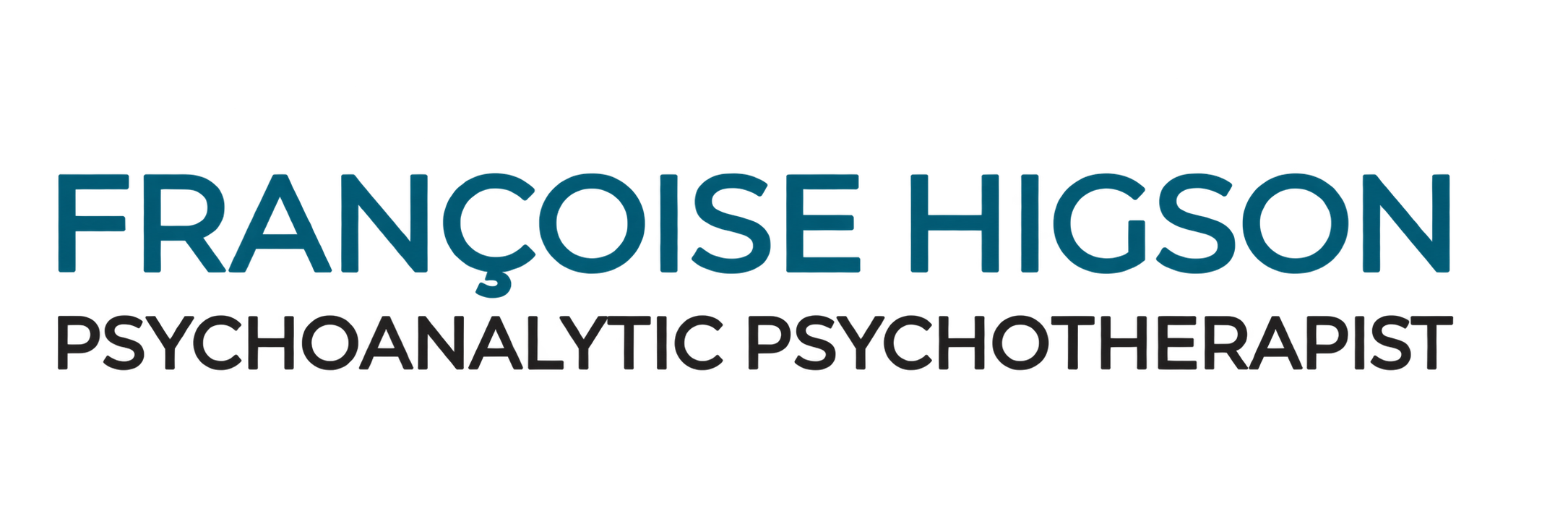 Françoise Higson - Psychotherapist