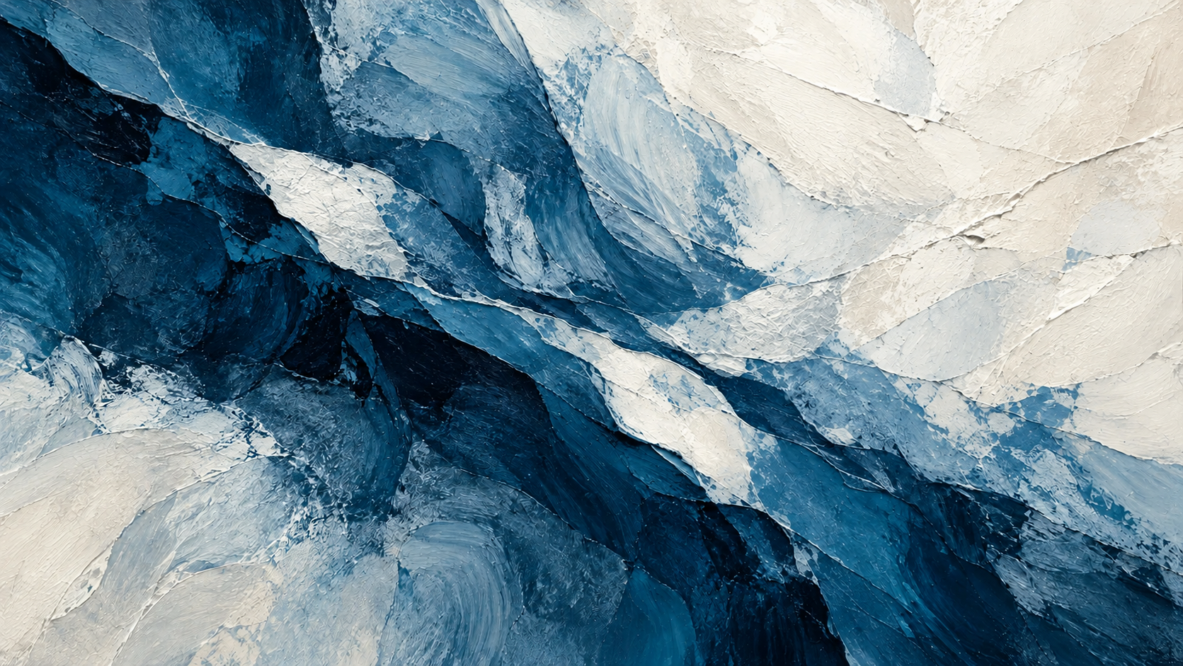 Gold-Free French Blue and Ivory-1